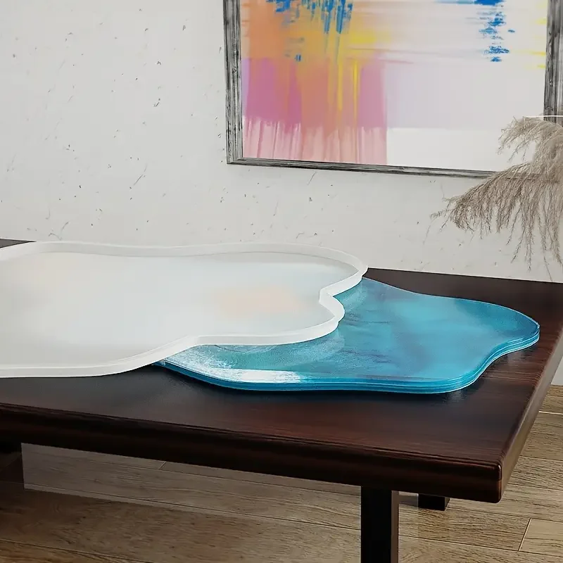 Resin Ocean Wave Mold - Grote 61cm onregelmatige bakjes epoxyhars siliconen