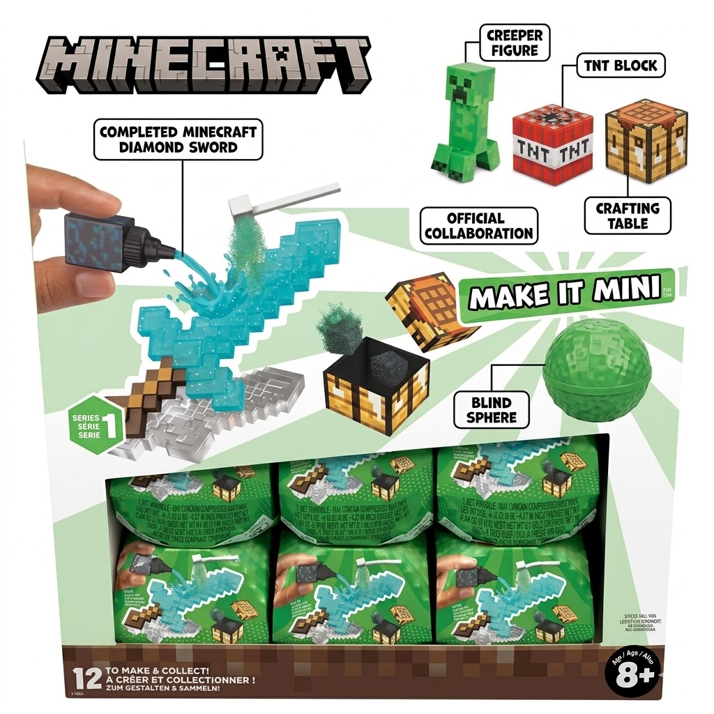 Resin Craft Minecraft - Originele MGA Miniverse Minecraft Make It