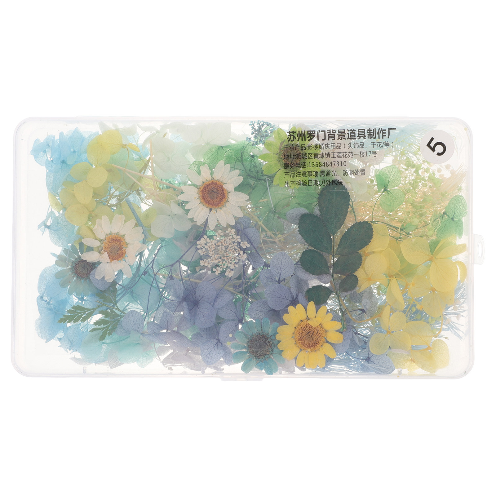 Resin Crafts Diy - DIY Bruidshoofdband Gedroogde Bloemen Kit Gepersste