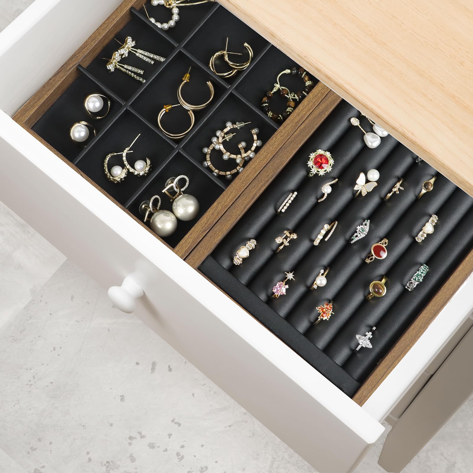 1pc Meerdere Stijlen Sieraden  - Wood Ring Blank recensie en prijs