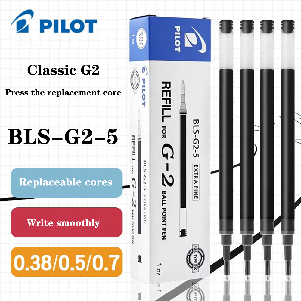 6pcs Japan PILOT Gel Pen Vulli - Pilot Pen G2 recensie en prijs