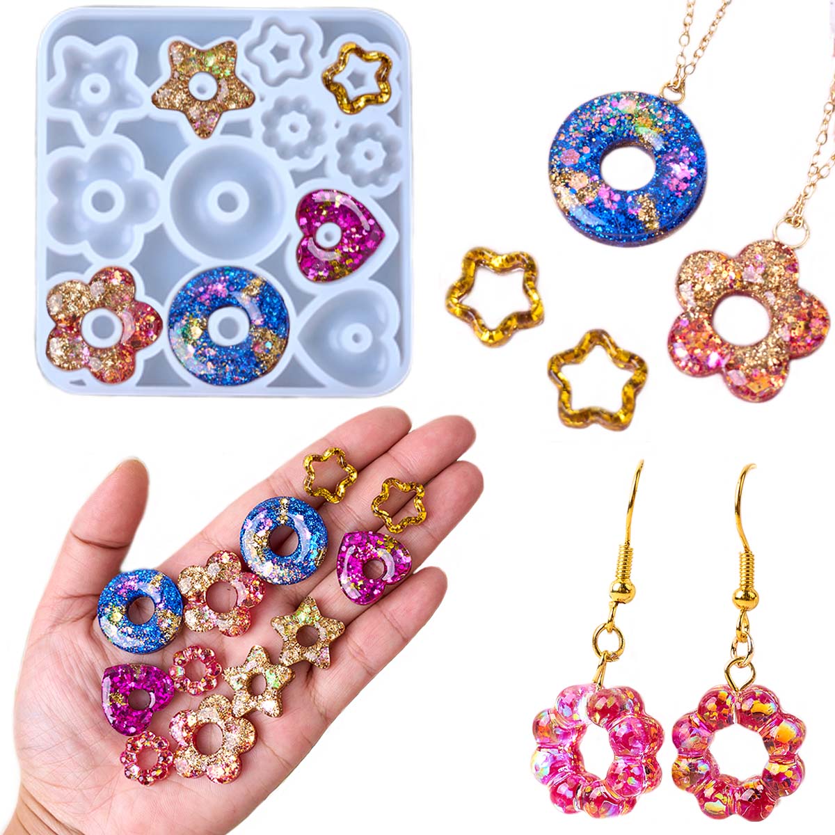 Multifunctionele sieraden sili - Resin Craft Ideas recensie en prijs