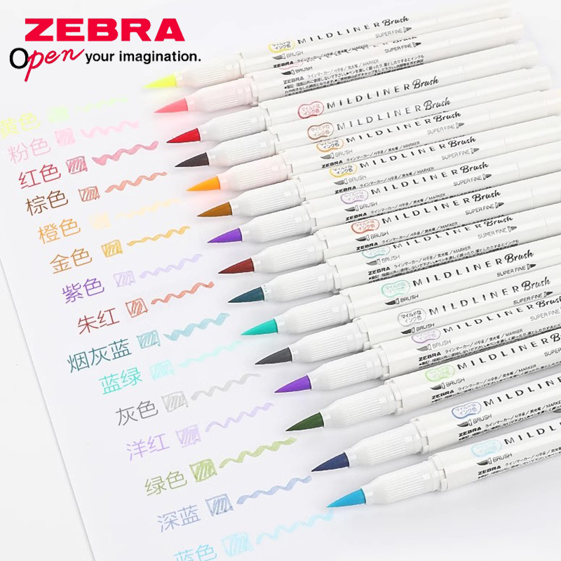 Japan Zebra Dubbel-Einde Borst - Zebra Pen Mildliner recensie en prijs