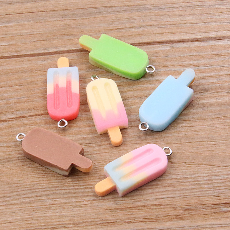 6 stuks gradiënt ijslolly hars - Resin Crafts Diy recensie en prijs