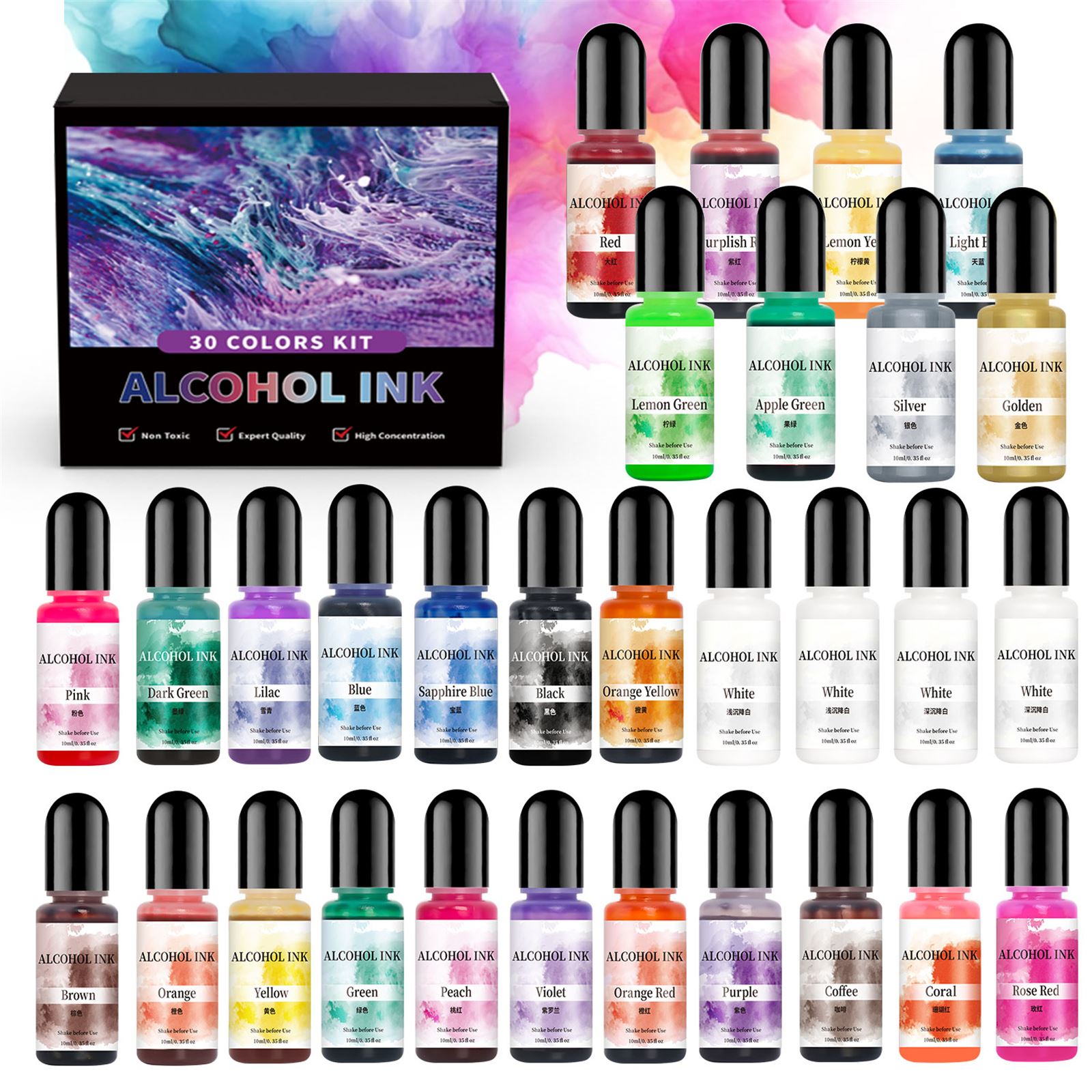 10 ml essentie hars alcohol vl - Resin Dye Alcohol recensie en prijs