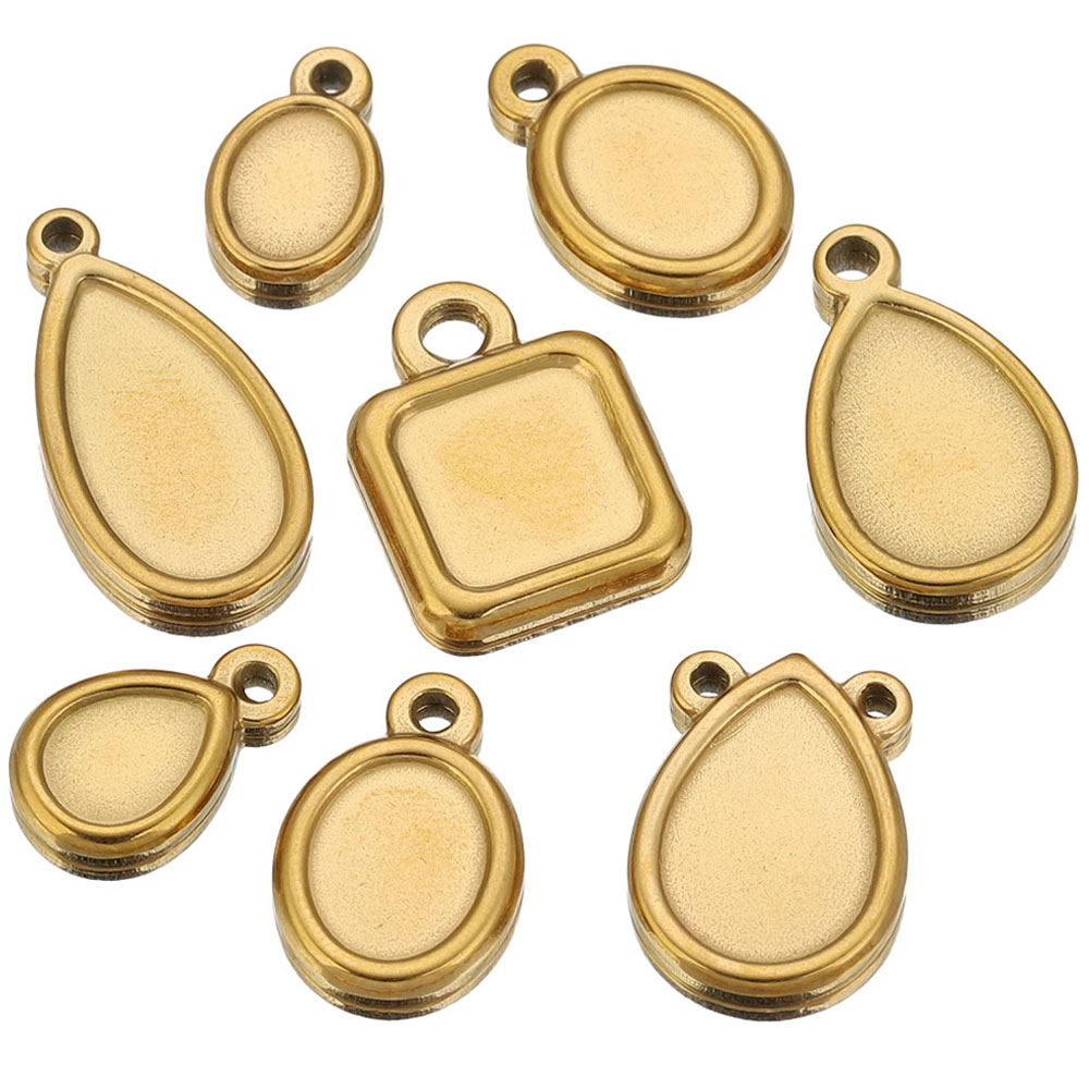 5 stuks roestvrijstalen vierka - Resin Craft Supplies recensie en prijs