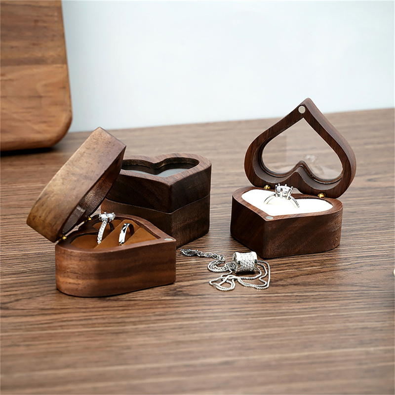 1 stuks hart walnoot houten ri - Wood Ring Blank recensie en prijs