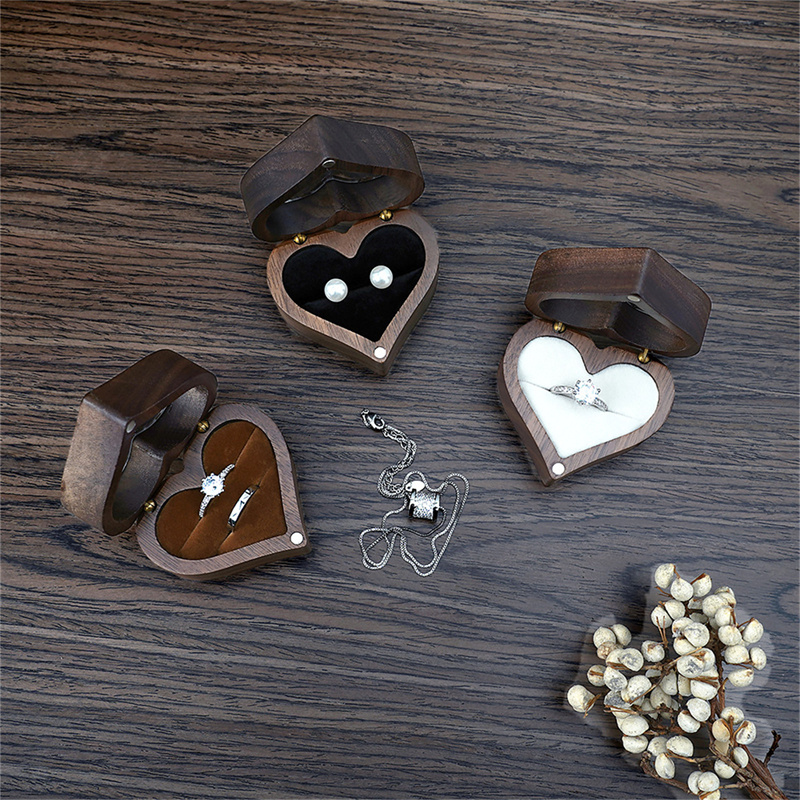 1 stuks hart walnoot houten ri - Wood Ring Blank recensie en prijs
