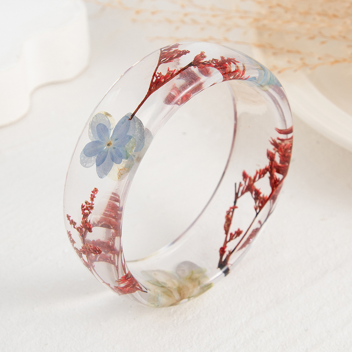 Vintage Bloem Blad Transparant - Dried Flower Bulk recensie en prijs