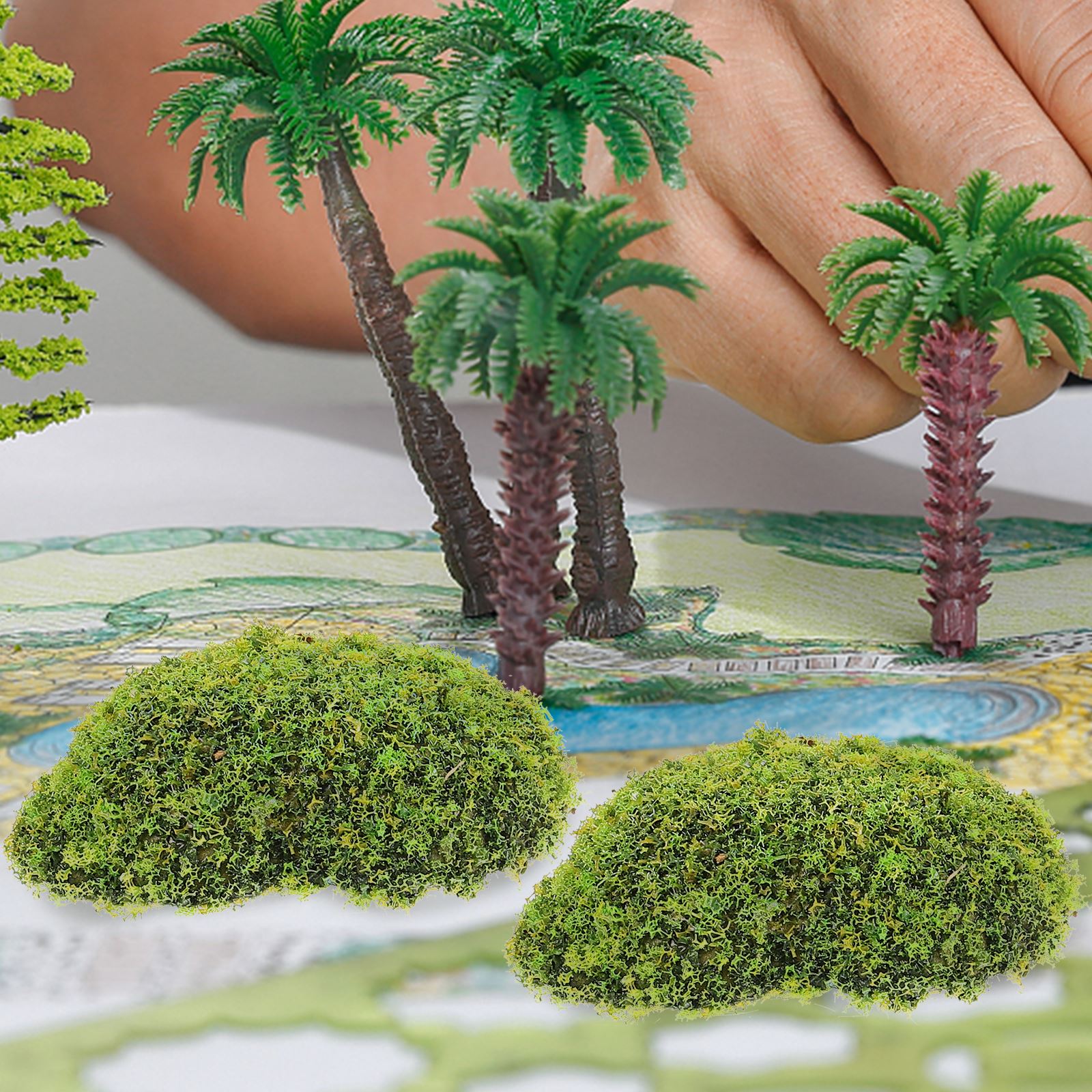 12 stks Kunstmatige Mos Rotsen - Terrarium Moss Art recensie en prijs
