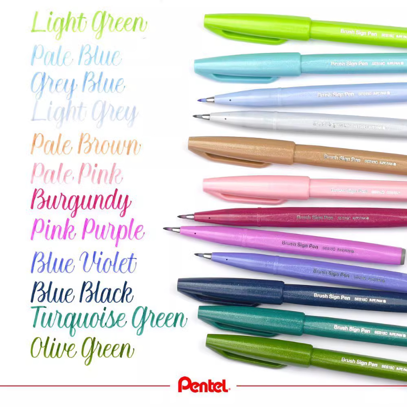 1PC Pentel Fude Brush Touch Si - Pentel Pen Sign Pen recensie en prijs