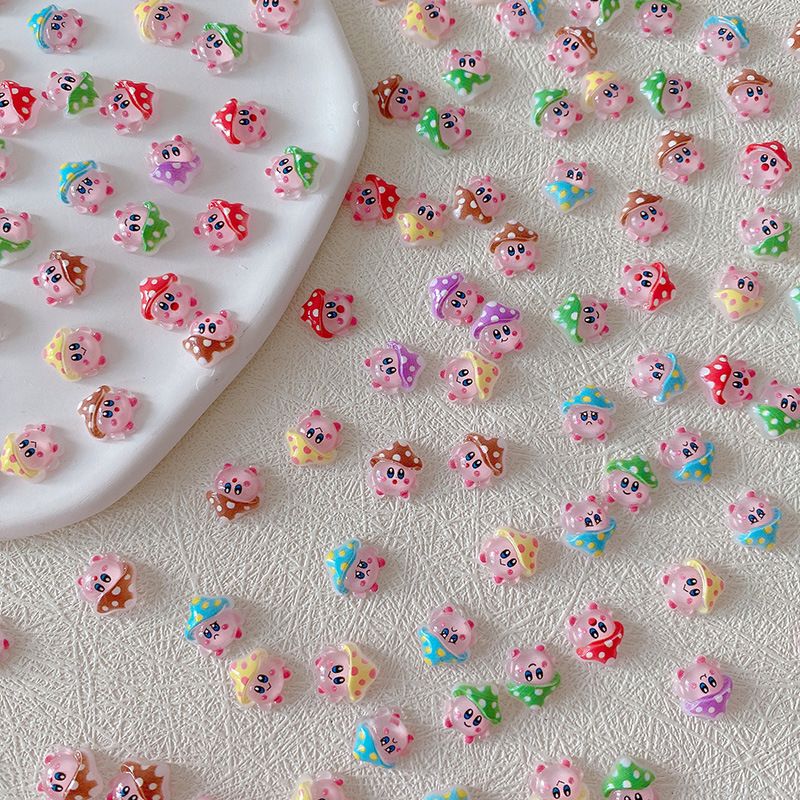 2/10/20pcs Kirby Nail Charms 3 - Crafting Resin recensie en prijs