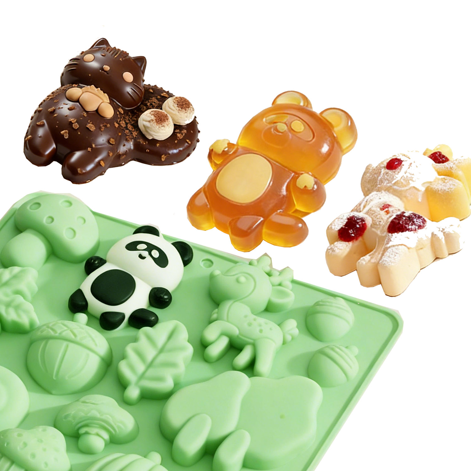 1 siliconen cakevorm in de vor - Resin Craft Material recensie en prijs