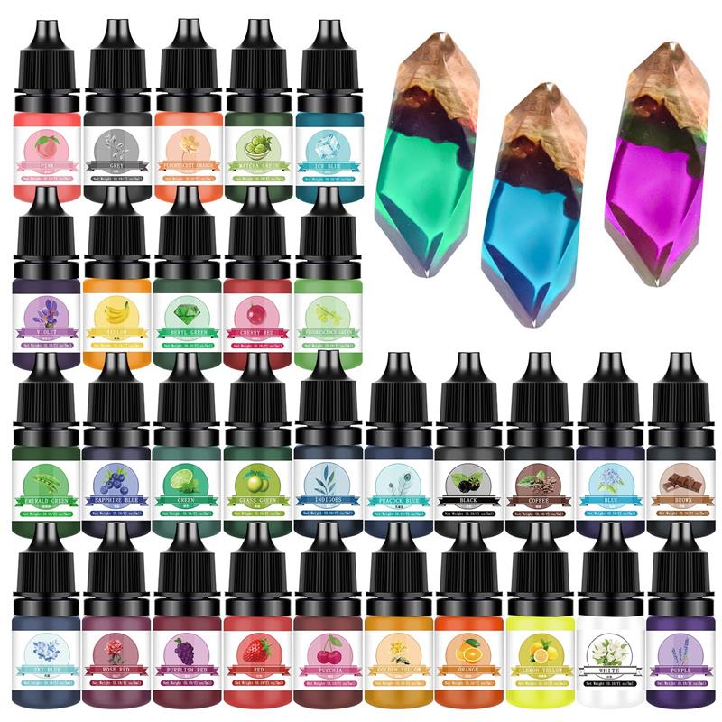 5ml 30 Kleuren Hars Pigment Vl - Resin Ocean Wave Mold recensie en prijs