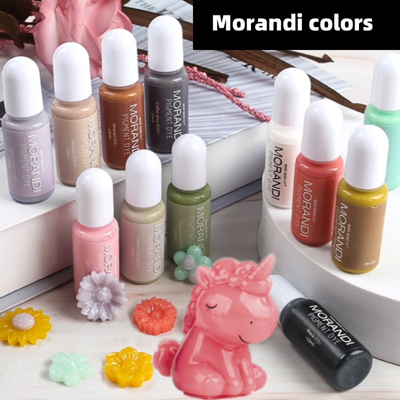 24 Kleuren Morandi Ondoorzicht - Resin Dye Alcohol recensie en prijs