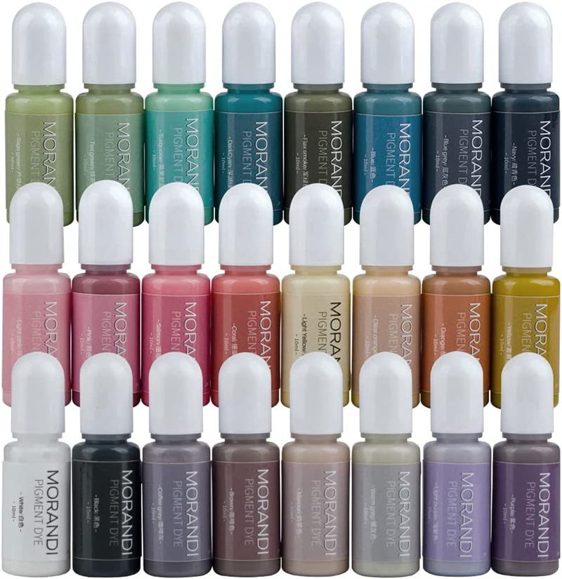 24 Kleuren Morandi Ondoorzicht - Resin Dye Alcohol recensie en prijs