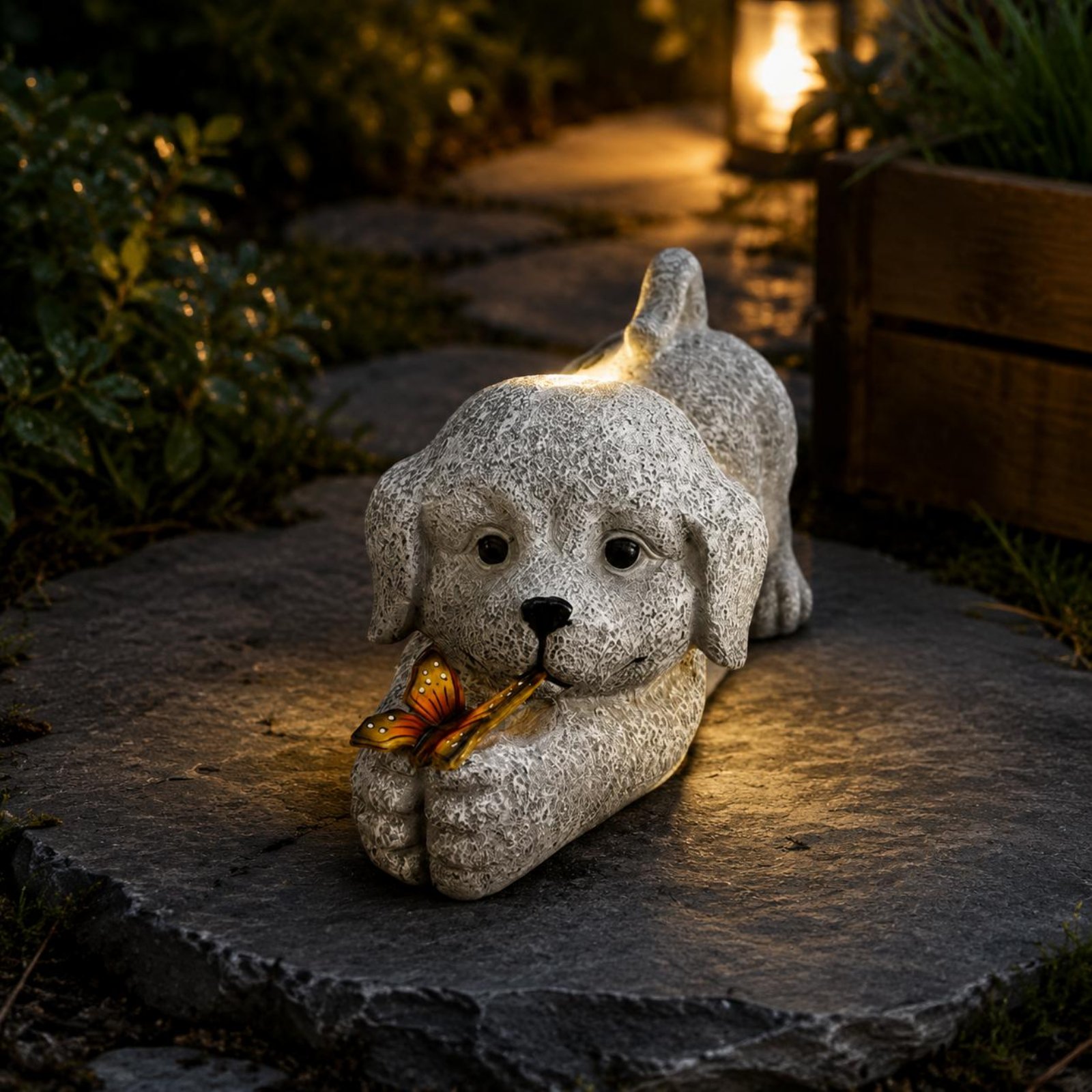 Solar Dog Statue Resin Craft S - Crafting Resin recensie en prijs